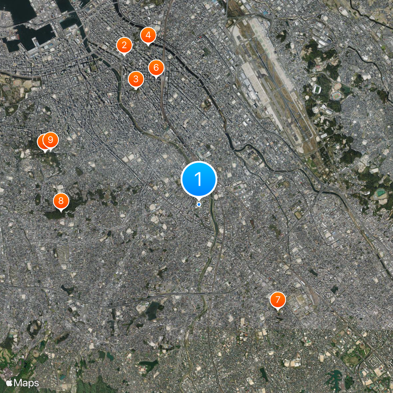 Kyushu Institute of Design Map