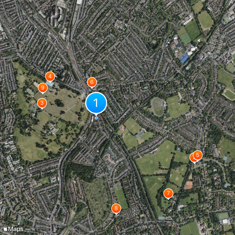 South London Map