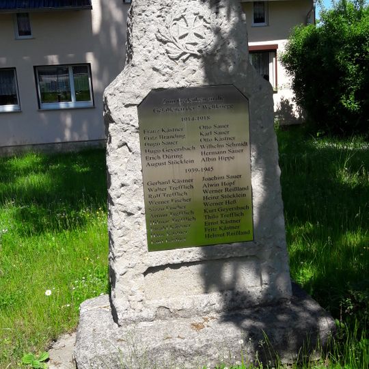 Kriegerdenkmal in Espenfeld