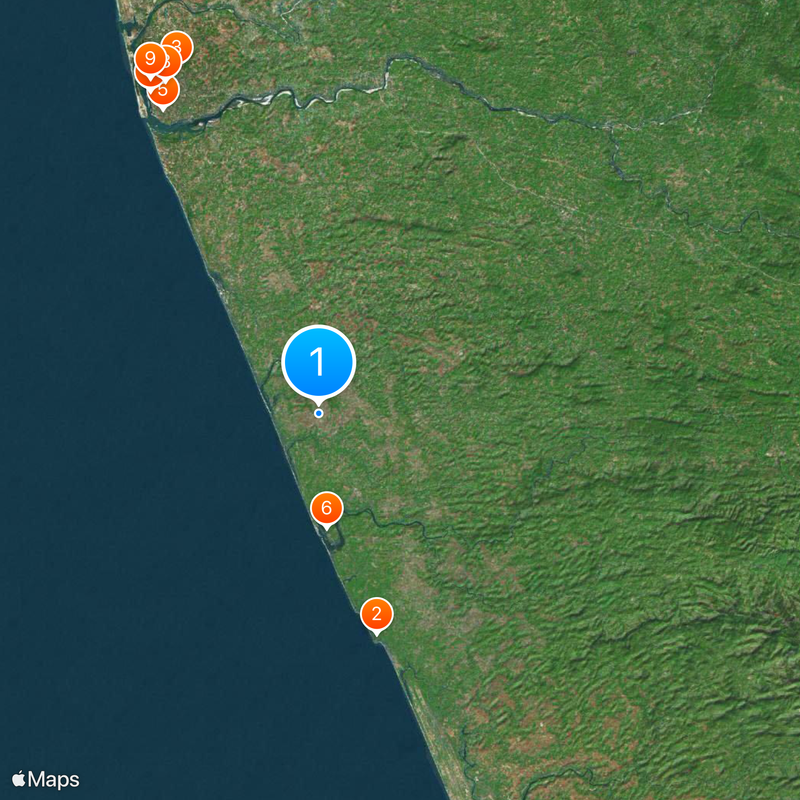 Ananthapura Lake Temple Mapa