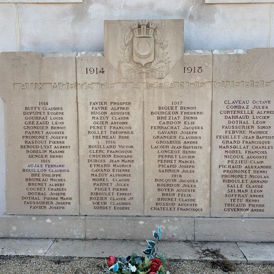 War memorial of Cemetery of Pont-de-Vaux