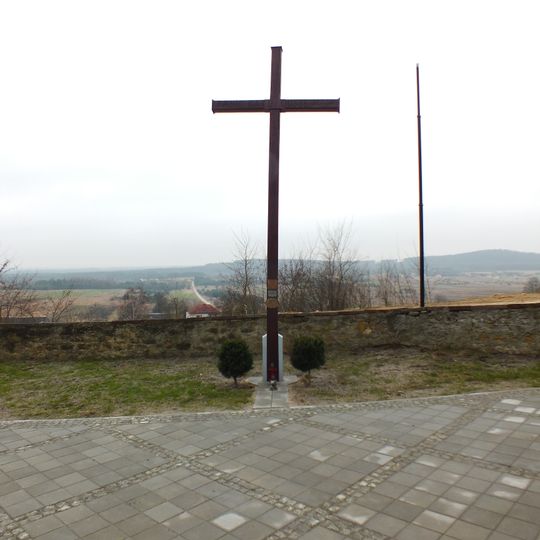 Cmentarz kościelny - otoczenie w granicach ogrodzenia