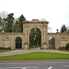 Entrance Screen And East And West Front Lodges To Attingham Park