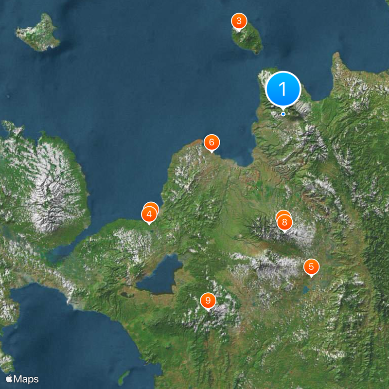 Mindanao Setentrional Mapa