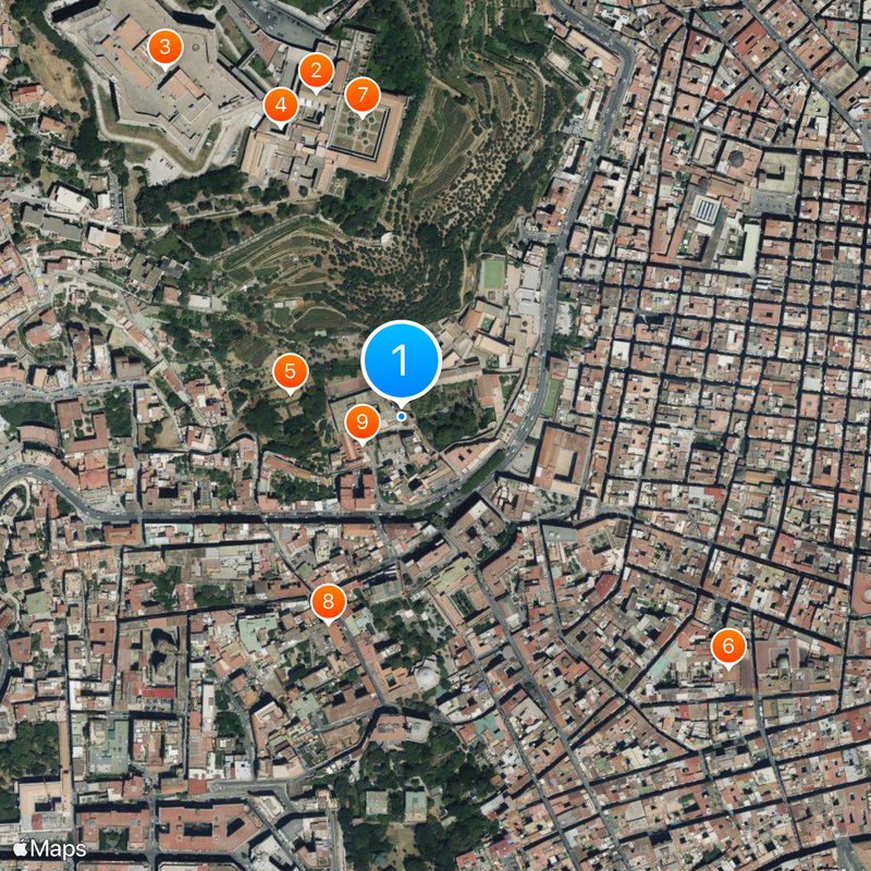 Suor Orsola Benincasa University of Naples Map
