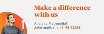 Metropolia University of Applied Sciences Profile Cover