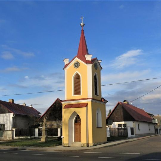 Kaple na návsi v Židněvsi