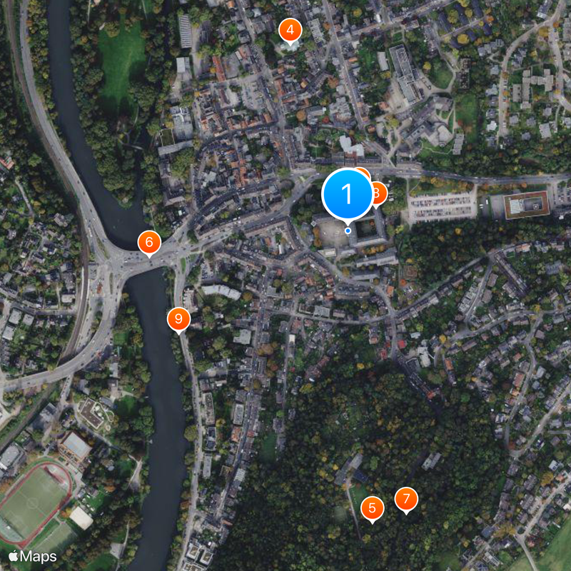 Folkwang University of the Arts Map