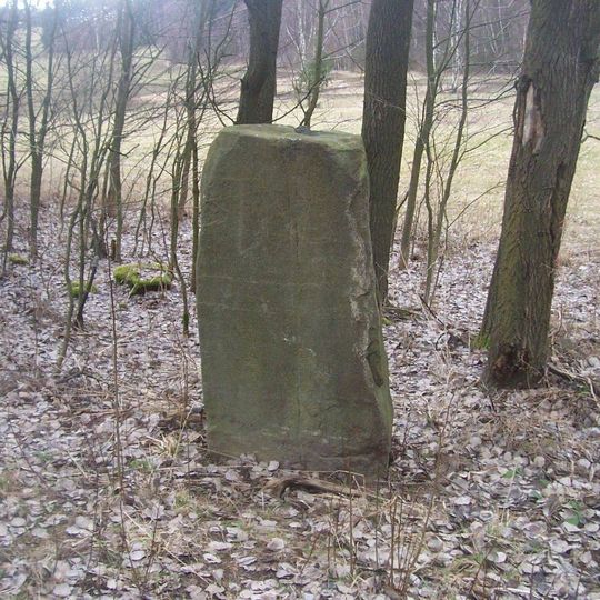 Menhir mezi Vidicemi a Bernarticemi
