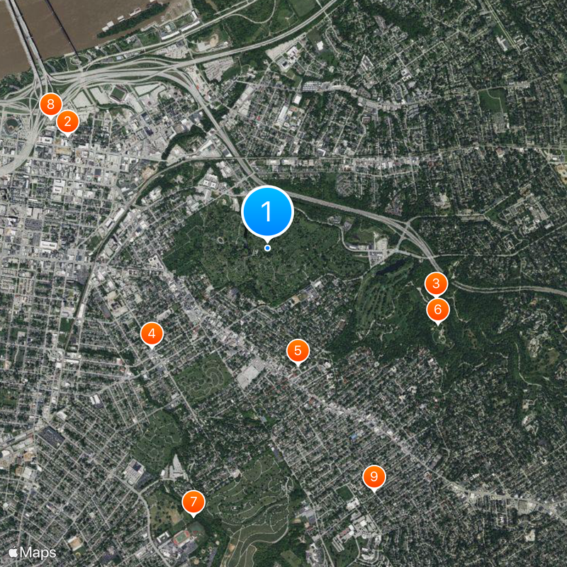 Cave Hill Cemetery Carte