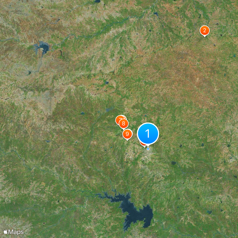 Aurangabad District Mapa