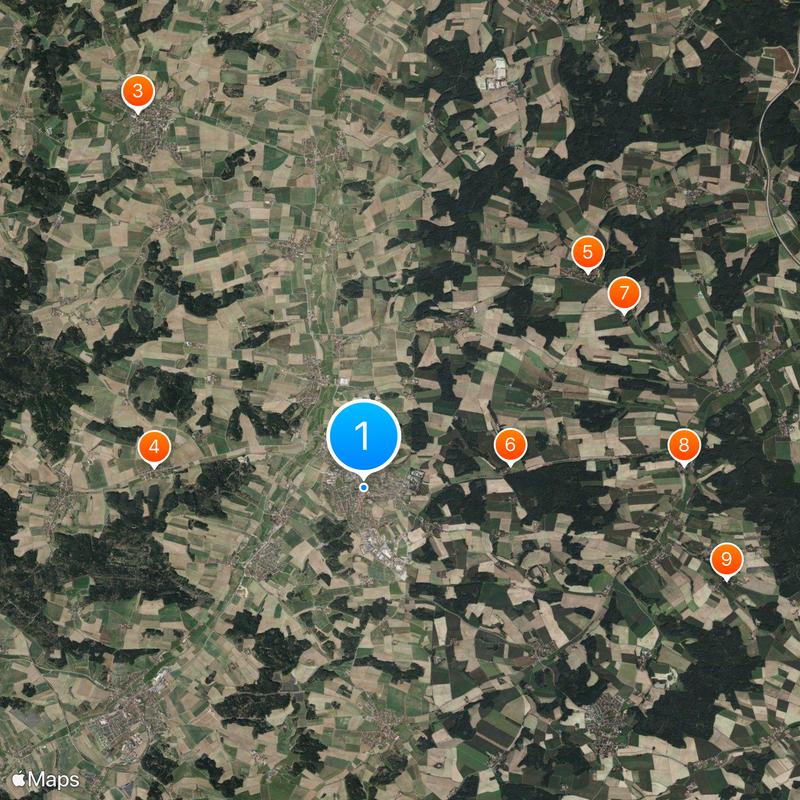 Rottenburg an der Laaber Map