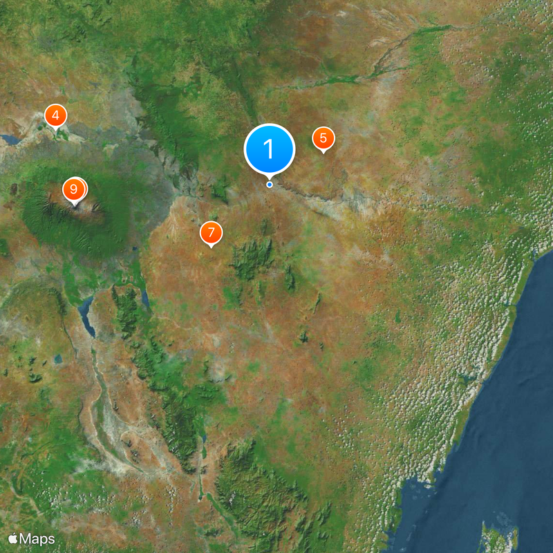 Tsavo Map