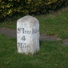 Milestone, Opposite Prince Of Wales Public House
