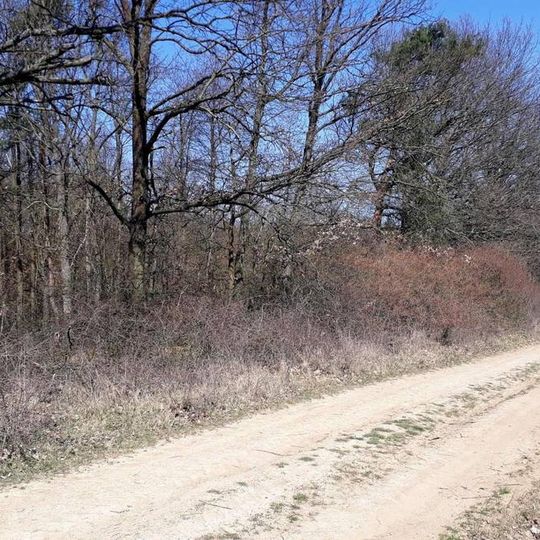 Kříž západně od Myslinky