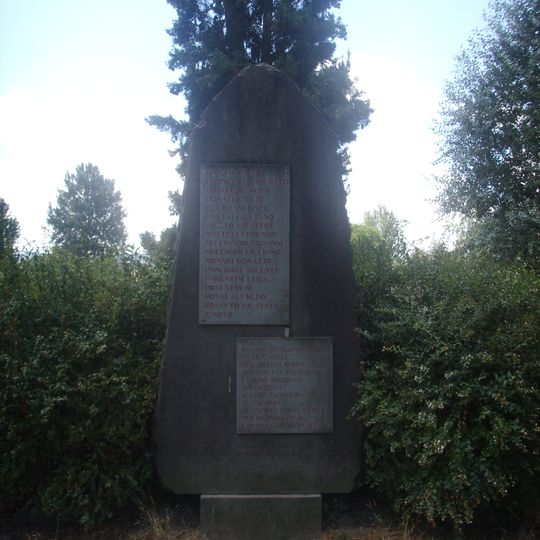 Monument to the shot at the Cascine