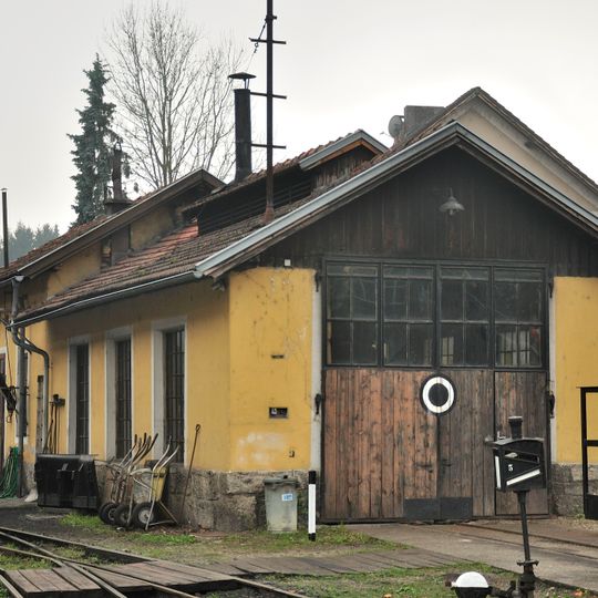 Grünburg locomotive shed