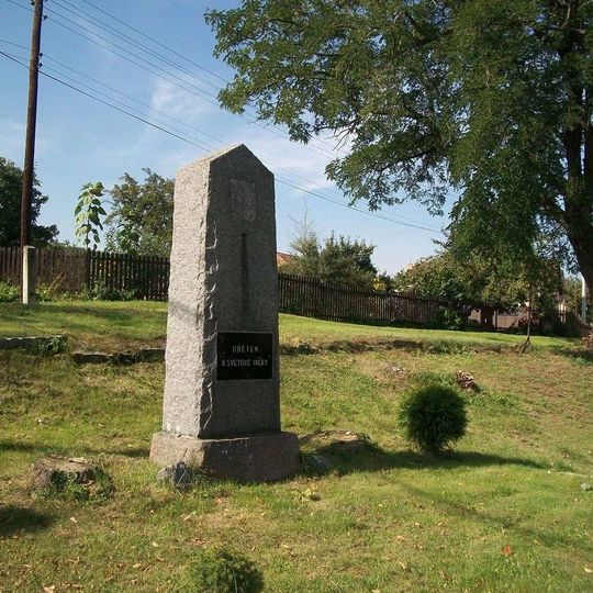 Pomník padlých v Malměřicích