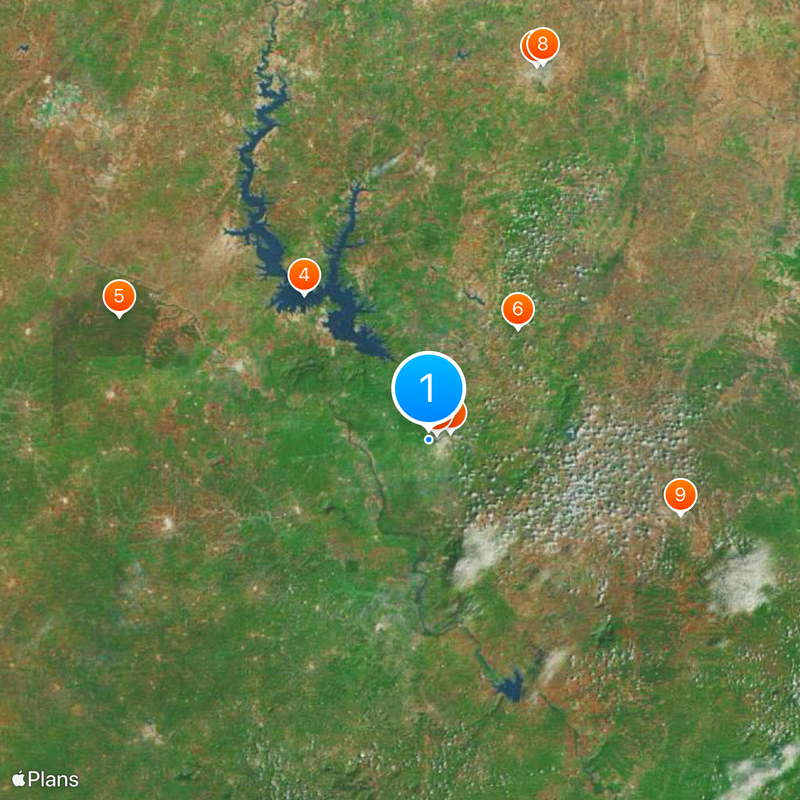 Notre-Dame-de-la-Paix de Yamoussoukro Karte