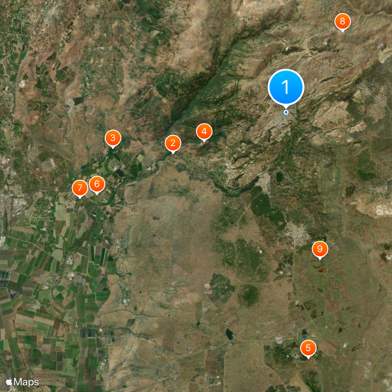 Majdal Shams Map