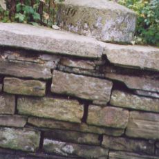 Milestone In Garden Of Salt Pie