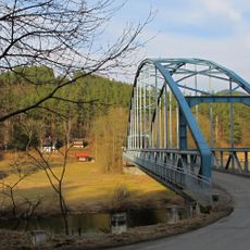Most přes Berounku ve Skryjích