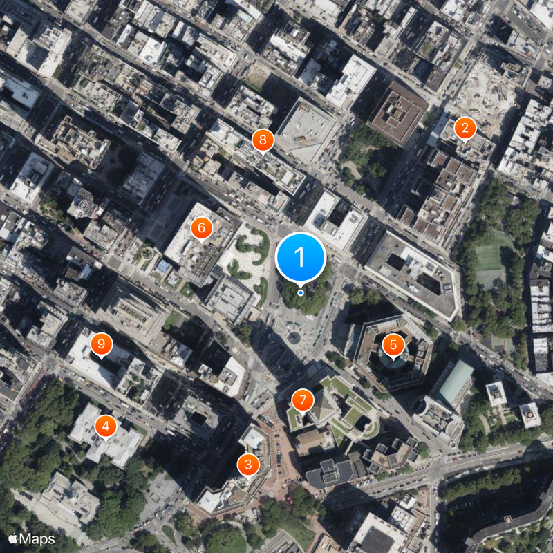 Foley Square Map