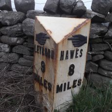 Mile Stone Approximately 200 Metres West Of Parish Boundary