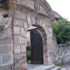 Friedhofsmauer Kirchgasse 1 (D-5-74-154-7#1)