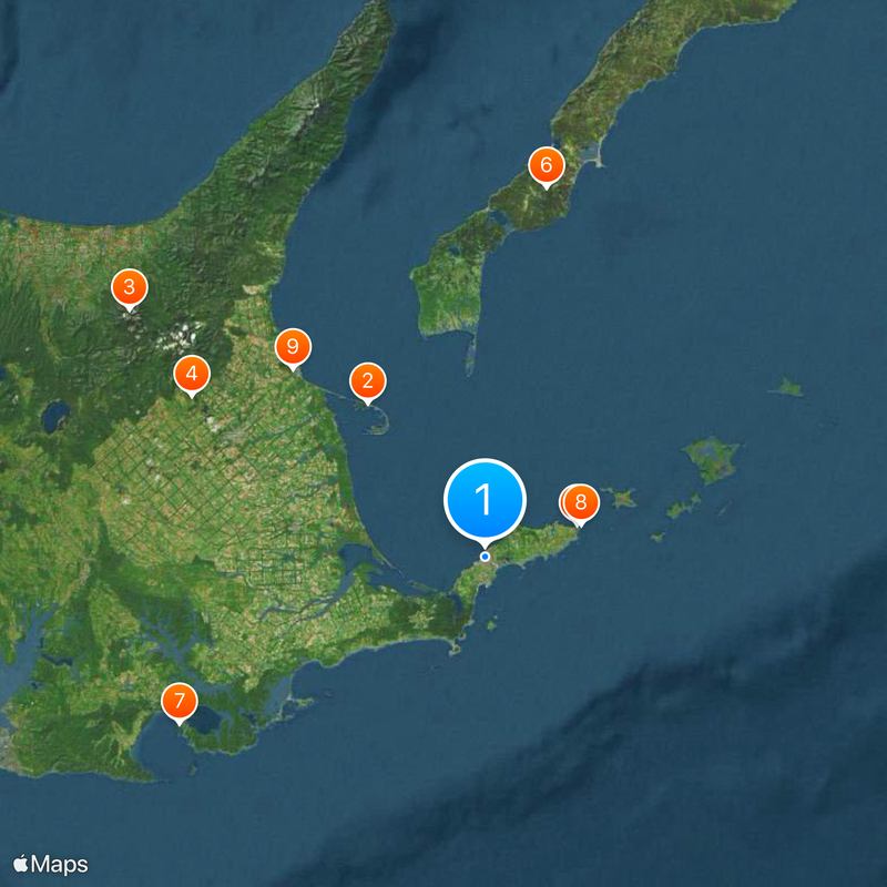 Nemuro Station Map