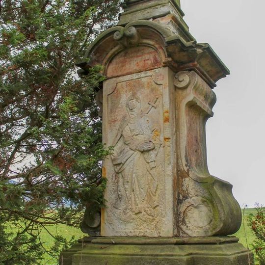 Kříž v Rychnově na Moravě v západní části