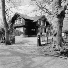 Houten pre-fabwoning van het type blokhuis
