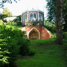 Eagle House circa 25 metres west of the stables