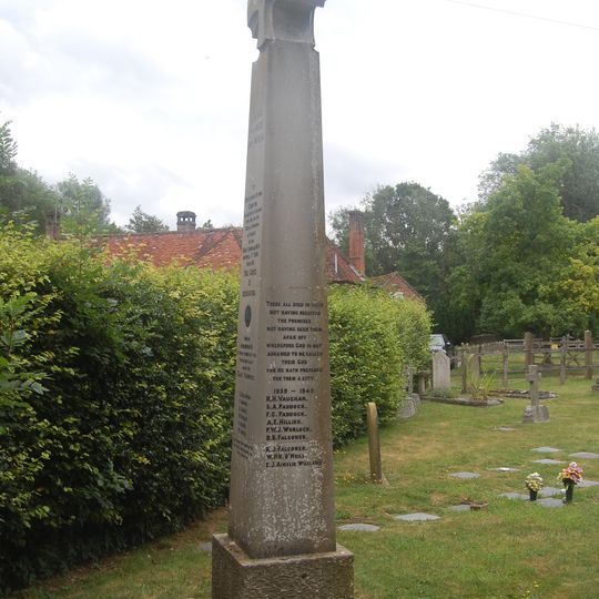 Itchen Abbas War Memorial Cross