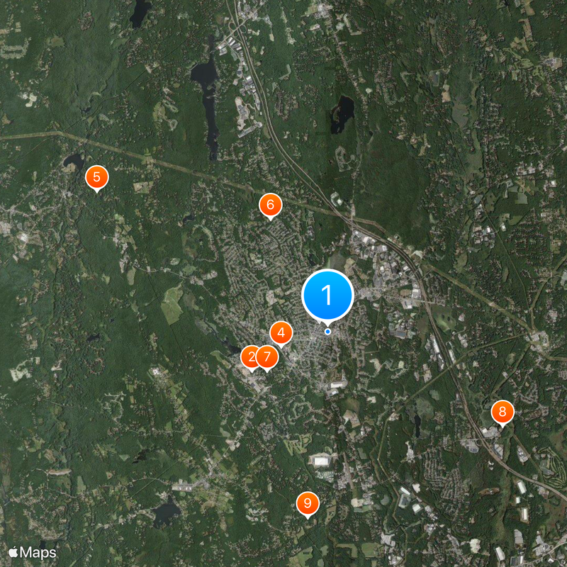 Milford Map