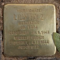 Stolperstein dedicated to Lilly Holz