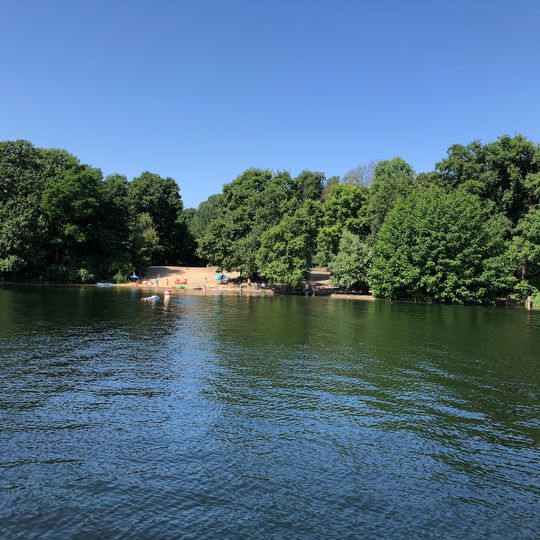 Badestelle Reiherwerder am Forsthaus