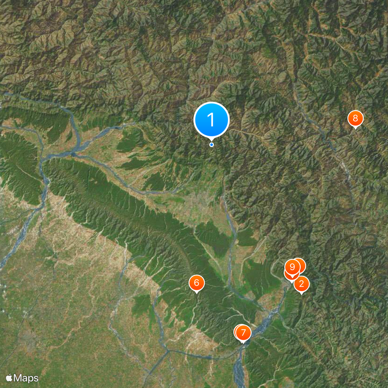 Mussoorie Map