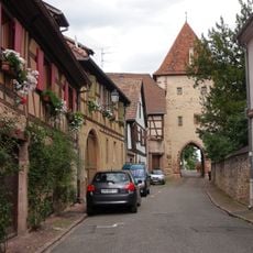 City walls and city gates of Turckheim