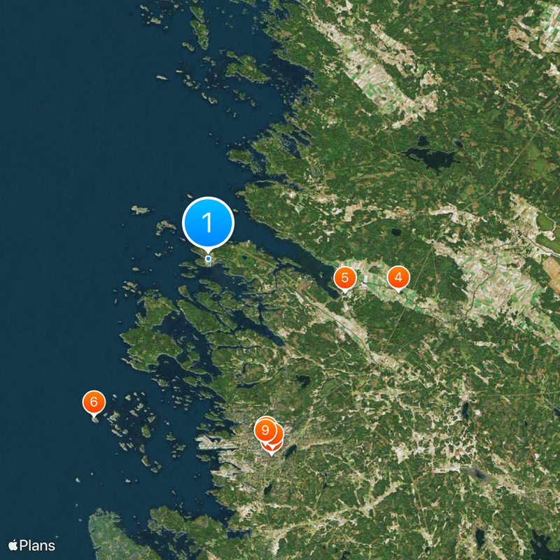 Olkiluoto Nuclear Power Plant Map