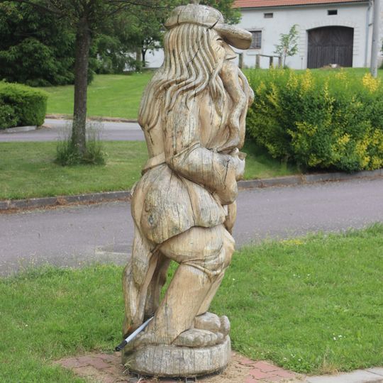 Socha Hastrmana ve Štěpkově