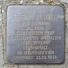 Stolperstein dedicated to Frieda Jarmatz