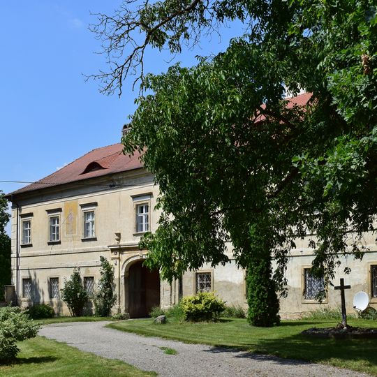 Pfarrhof und Wirtschaftsgebäude