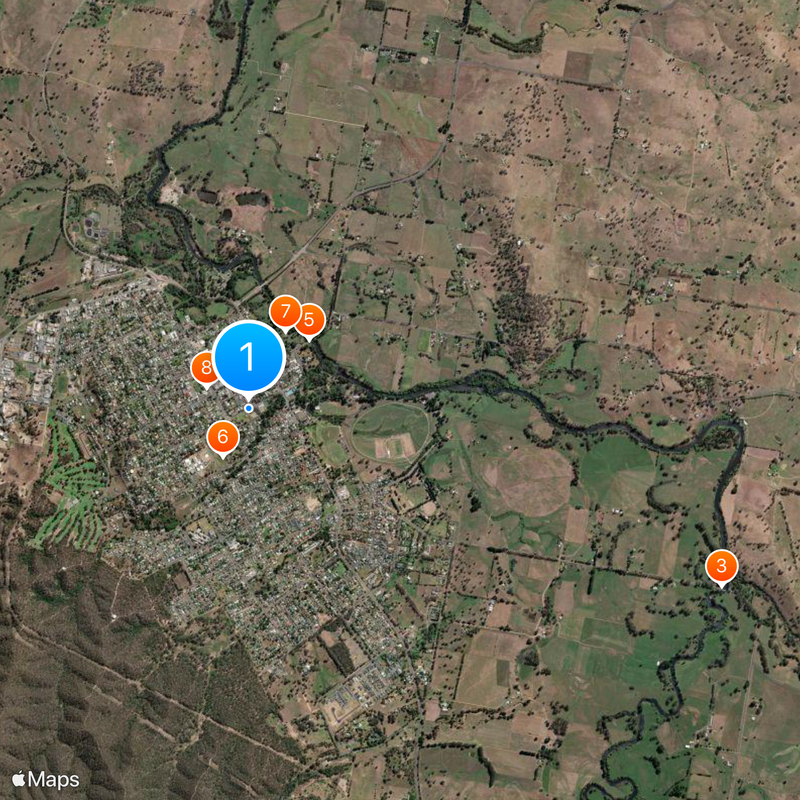Tumut Map