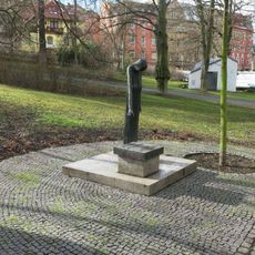 Pomník obětem komunismu v Městských sadech v Ústí nad Labem