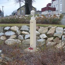 Pomník Tomáše Garrigue Masaryka na Náměstí v Jiříkově