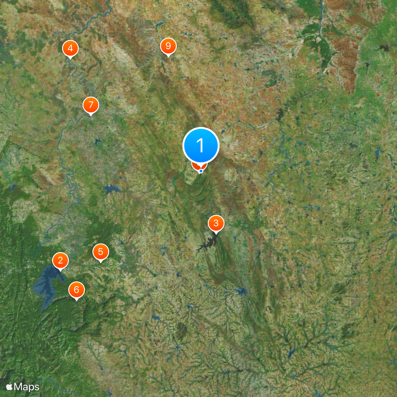 Chitradurga Fort Map