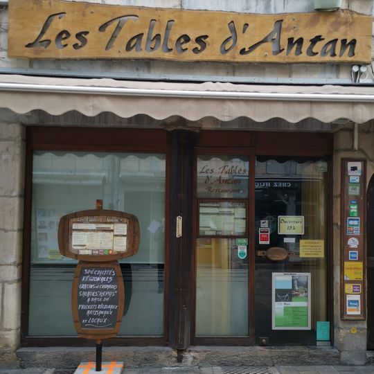 Les Tables d'Antan