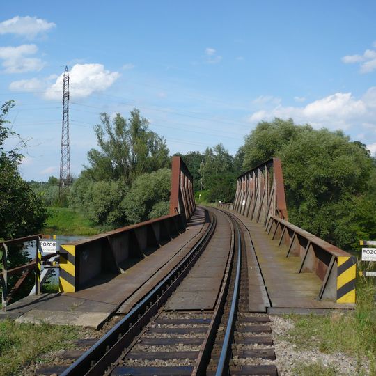 Most trati Břeclav - Boří les přes odlehčovací rameno Dyje