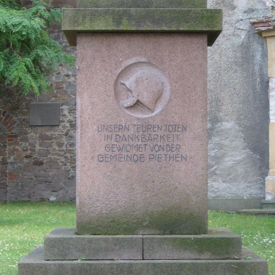 Kriegerdenkmal Piethen